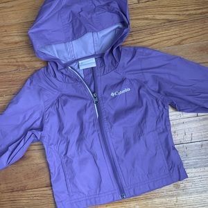2T Girls Columbia Rain Jacket